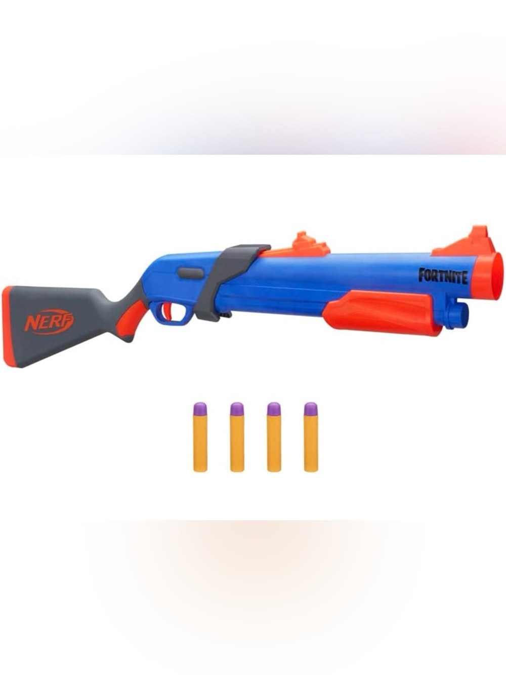 Nerf Fortnite Pump SG Blaster WITH 4 Mega Darts ⭐️⭐️EUC⭐️⭐️ Works